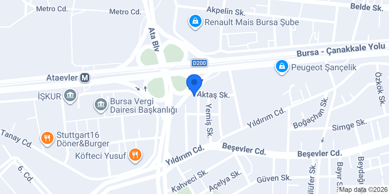 Best Hotel Bursa konumu