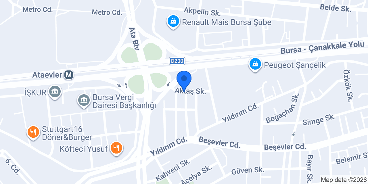 İltem Mühendislik Eğitim Danışmanlık Ltd. Şti. konumu