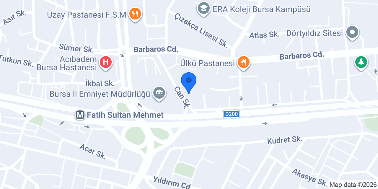 YENİAY HUKUK konumu