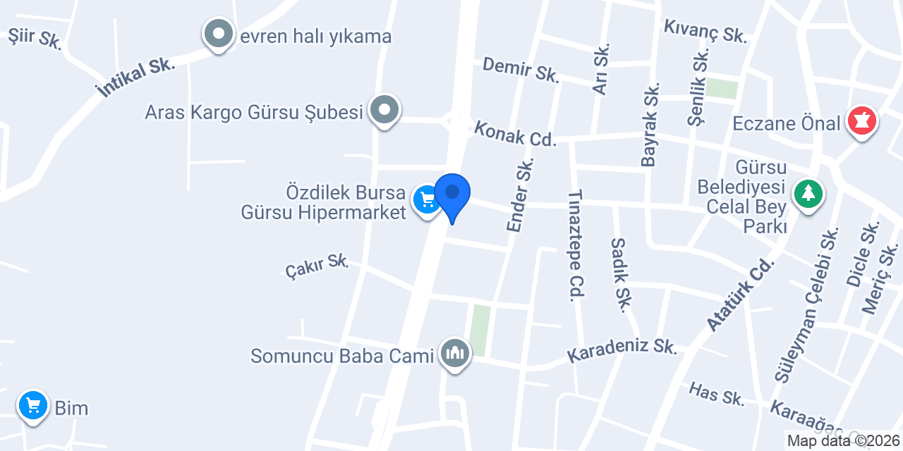 Sofram’s et mangal konumu