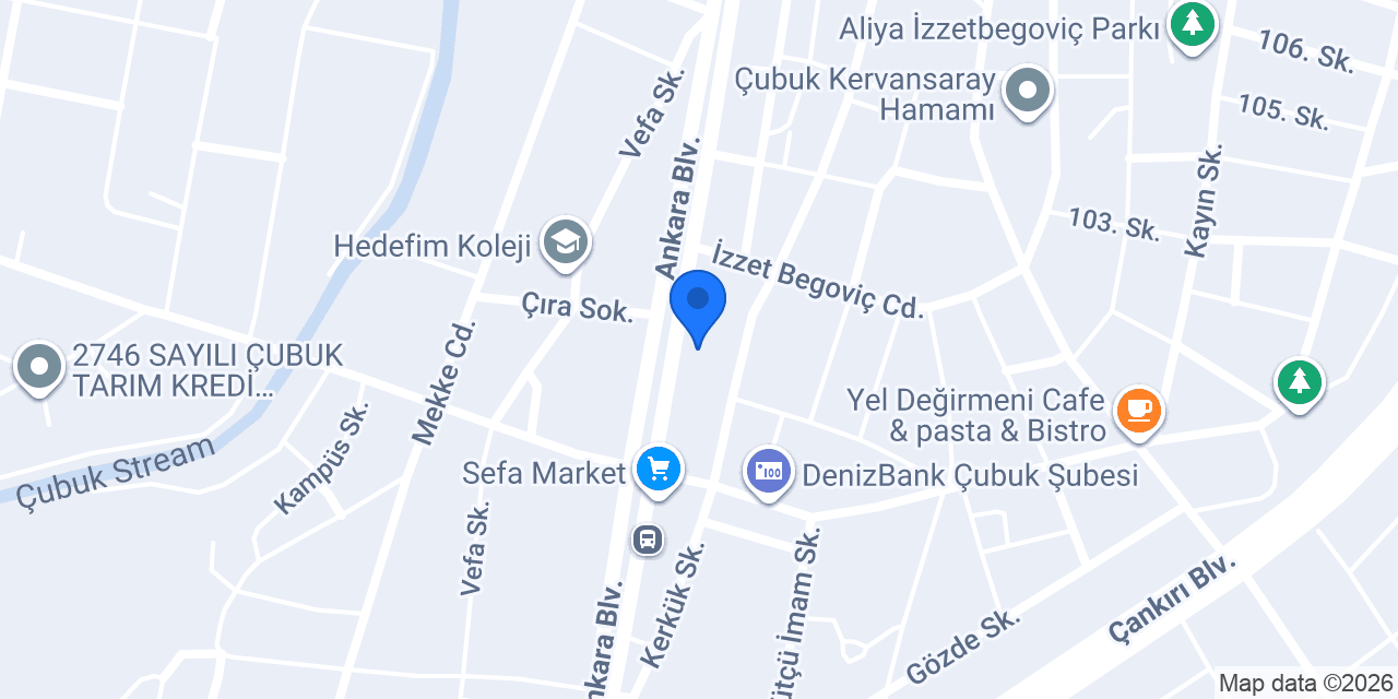 MEHDİ OTOMOTİV konumu