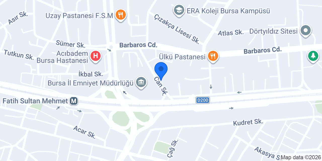 KursDaf Sprachlernzentrum konumu