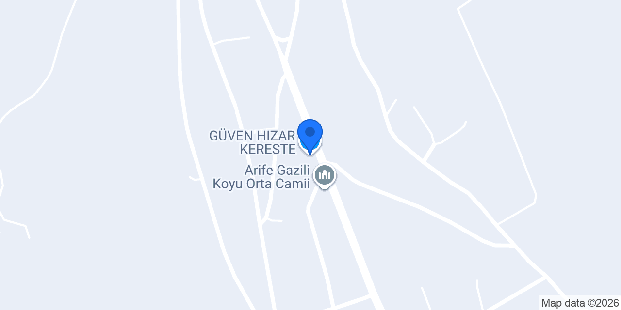 GÜVEN HIZAR KERESTE konumu