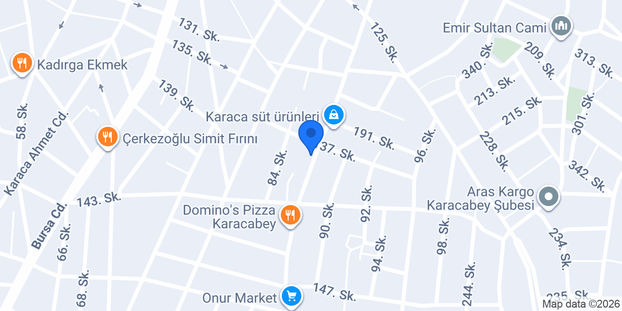 Karacabey Aile Kasabı konumu