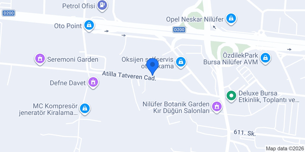 BAKGÖRLER GIDA TİCARET LTD ŞTİ konumu