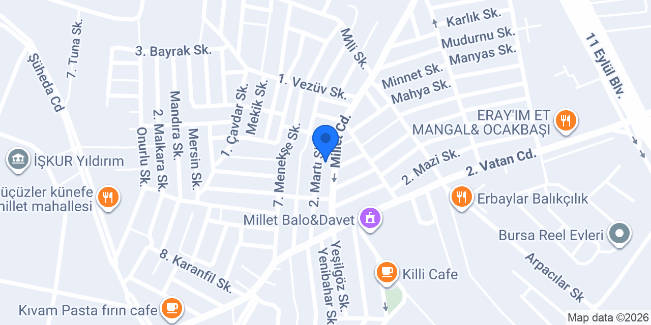 Dabanoğlu AVM konumu