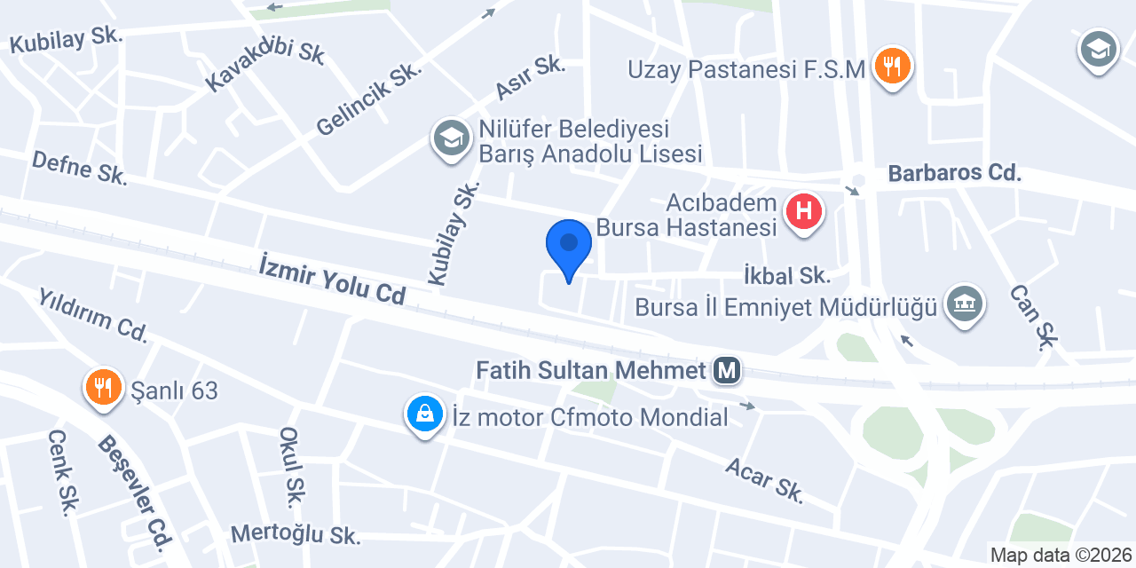Diş Hekimi Nagihan Kargın Başarık konumu