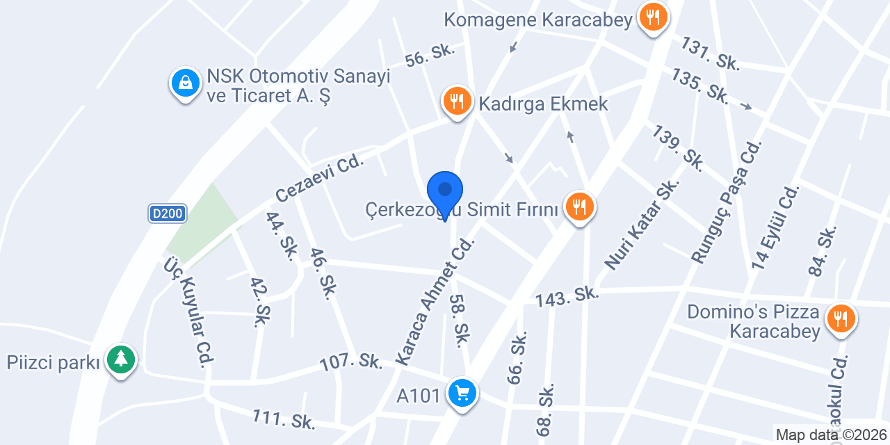 Çağdaş Reklam konumu
