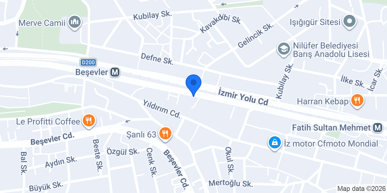 İKLİMSU RENT A CAR konumu