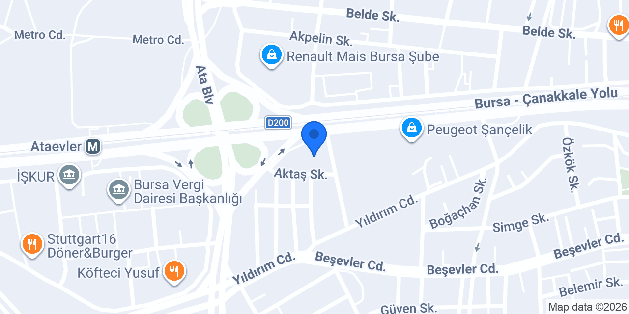 Çavuş Ofis konumu