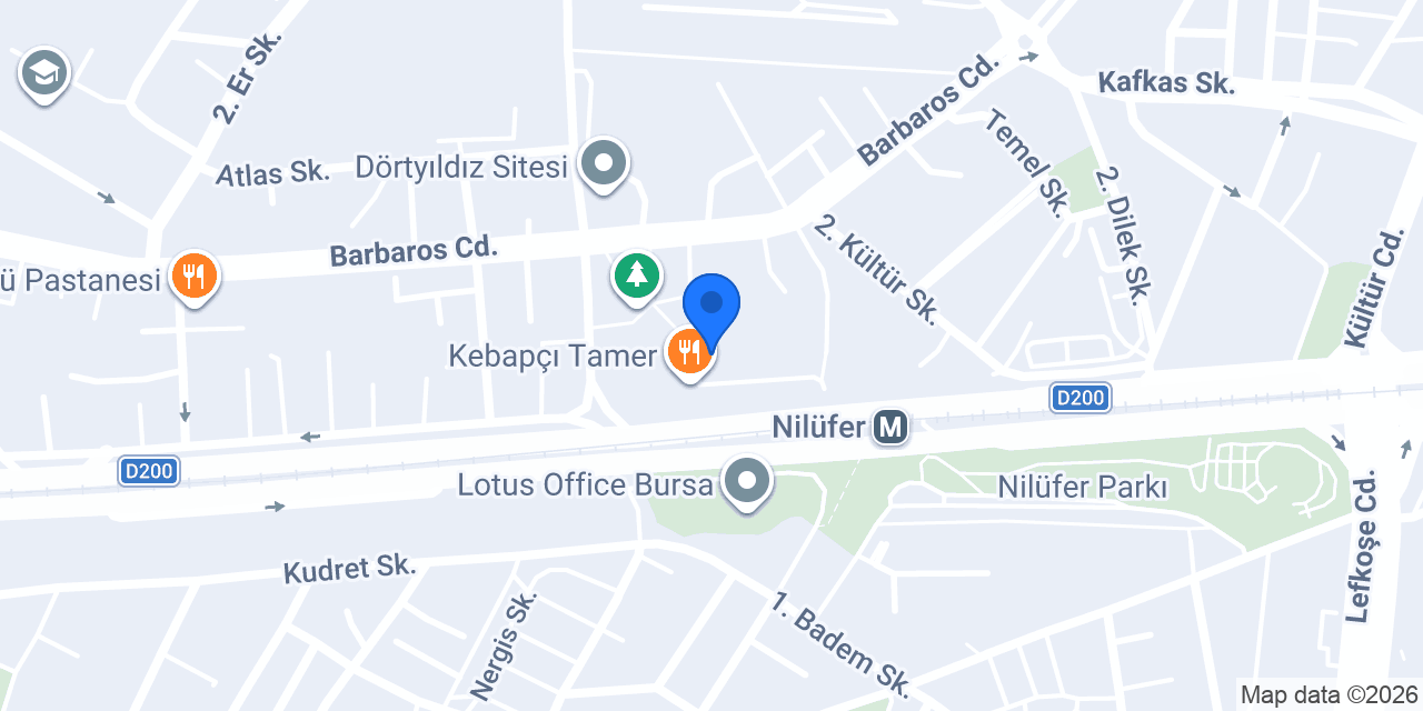 Ezgi Kitabevi Nilüfer konumu