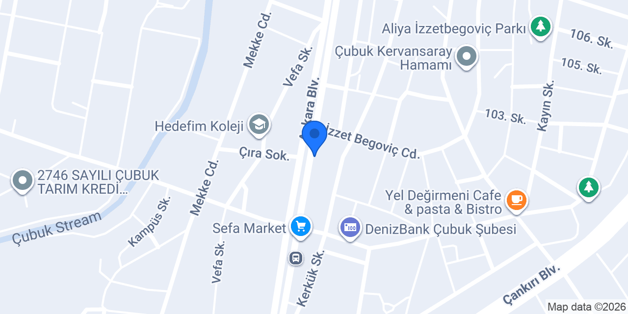 BOR TİCARET ÇUBUK ŞUBE konumu