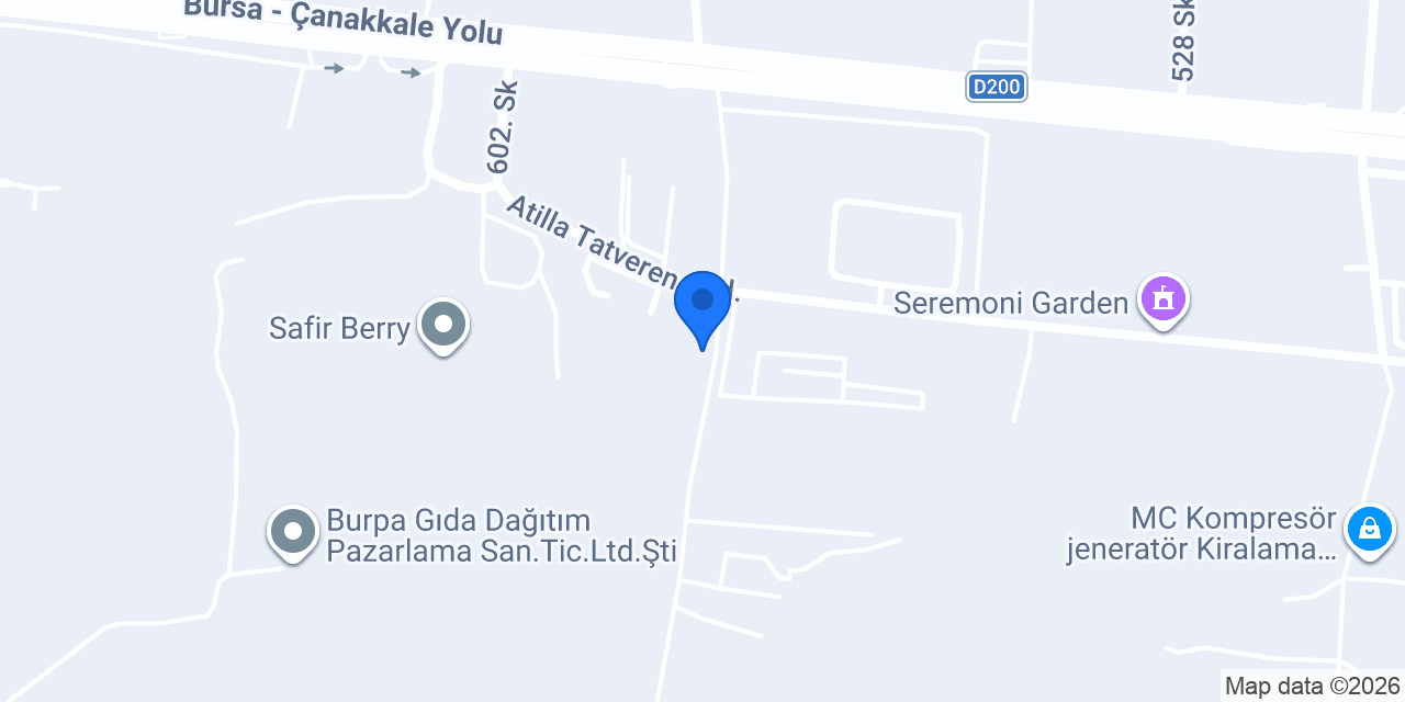 Aktur Kargo Dağıtım+ konumu