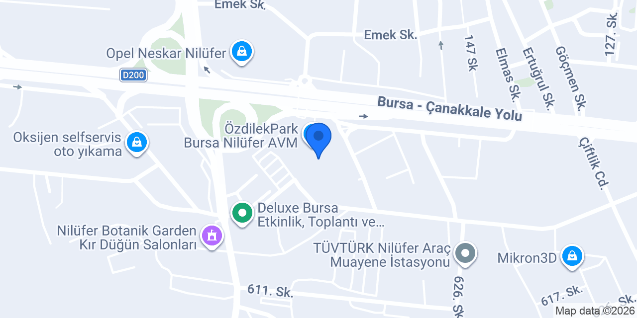Atasun Optik konumu