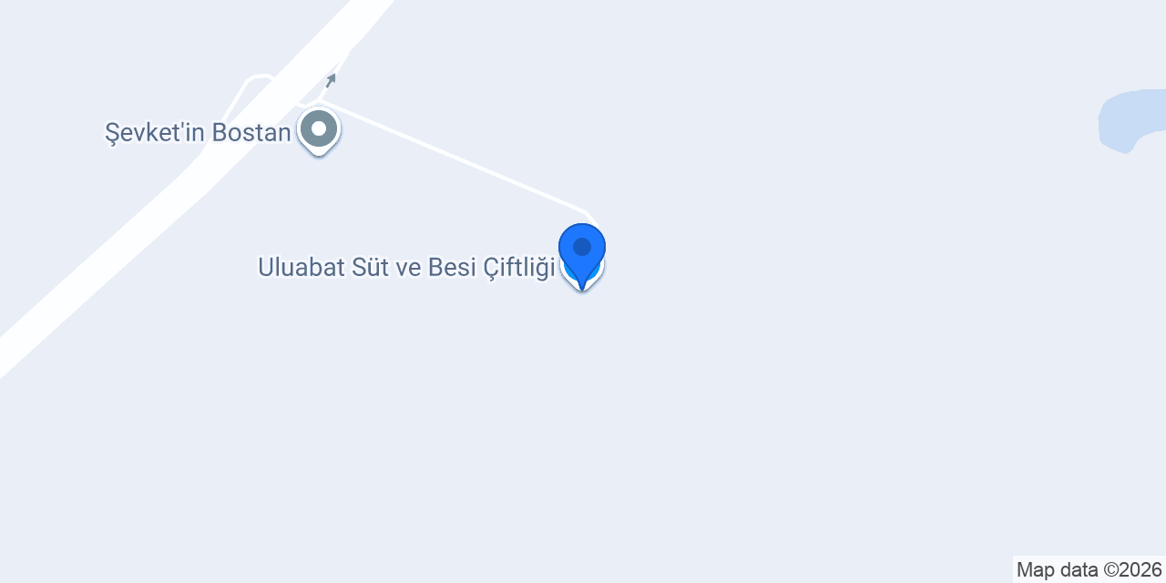 Uluabat Süt ve Besi Çiftliği konumu