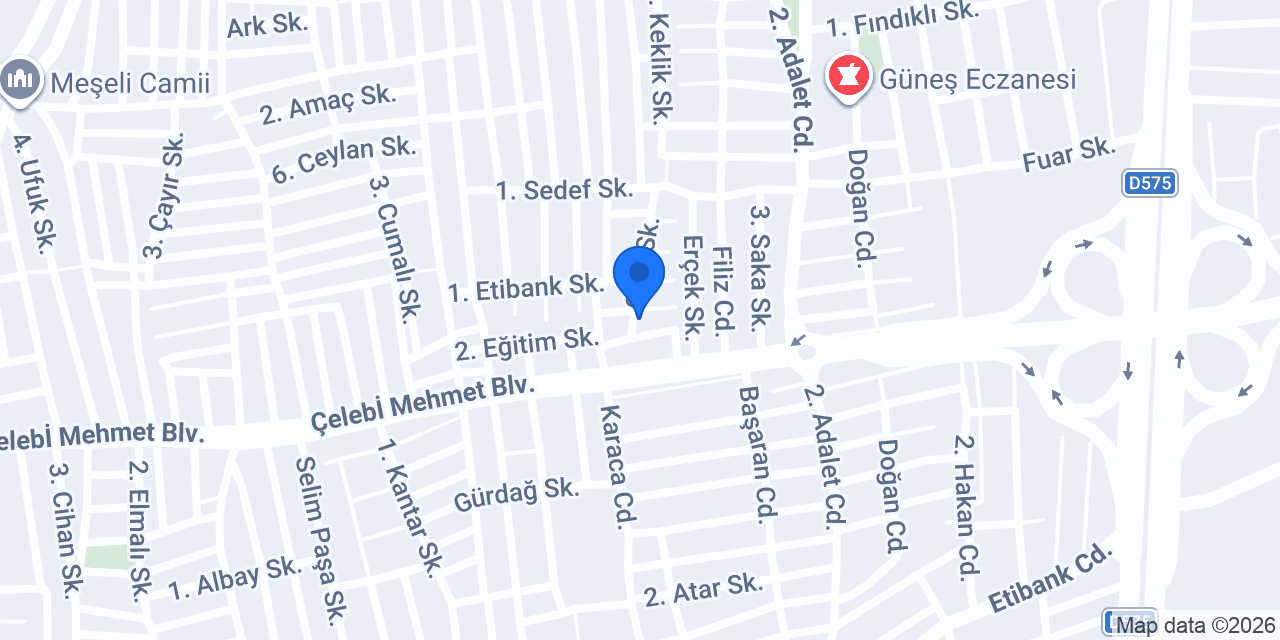 Bursa Geçiçi Dövme konumu