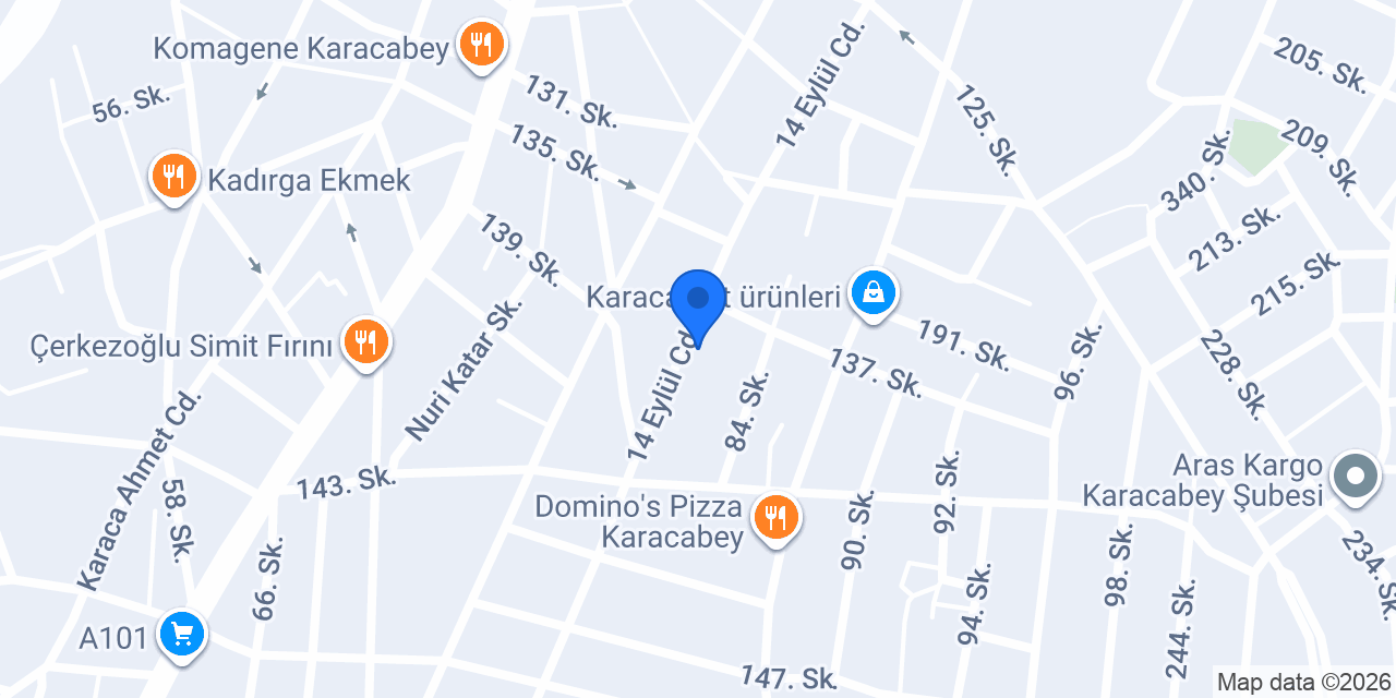 Karacabey Mutlu Emlak konumu