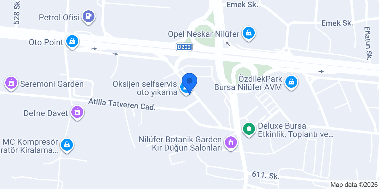 Renkli Garaj Bursa konumu