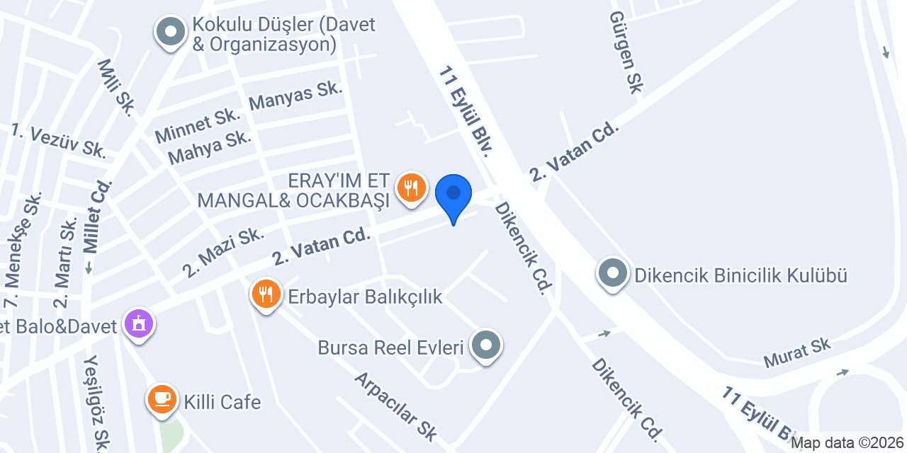 Çınar Erkek Kuaförü konumu