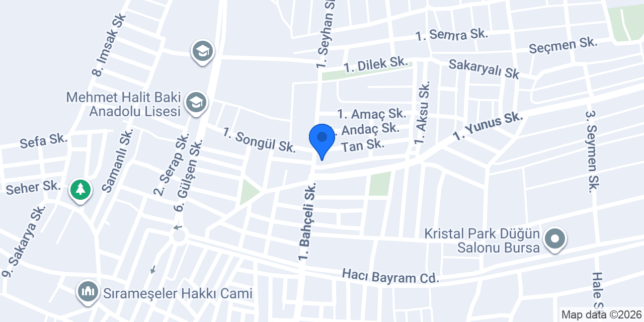 Belde Yapı Dekorasyon konumu