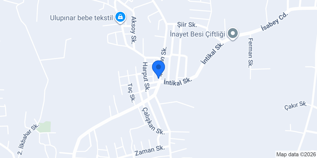 Kadiroğlu Unlu Mamülleri konumu