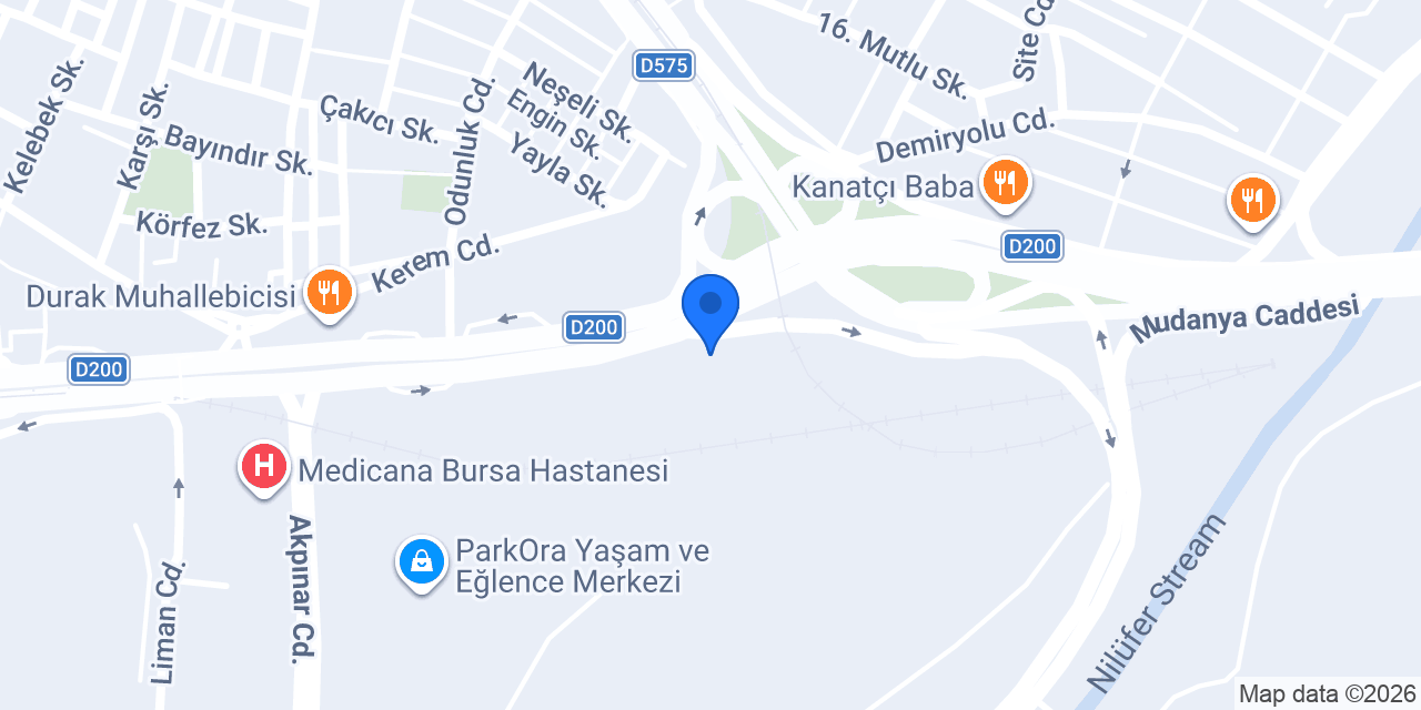 BAHÇEMO BURSA - BAMBUSS GARDEN konumu