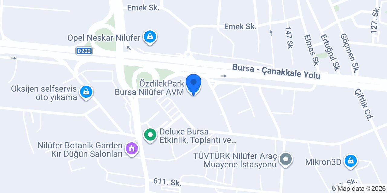 SERAPARK ECZANESİ konumu