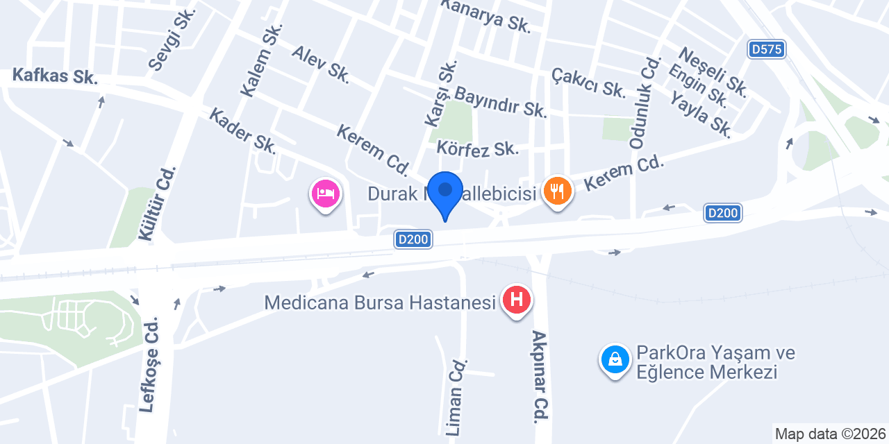 Siemens Ev Aletleri - Bursa konumu