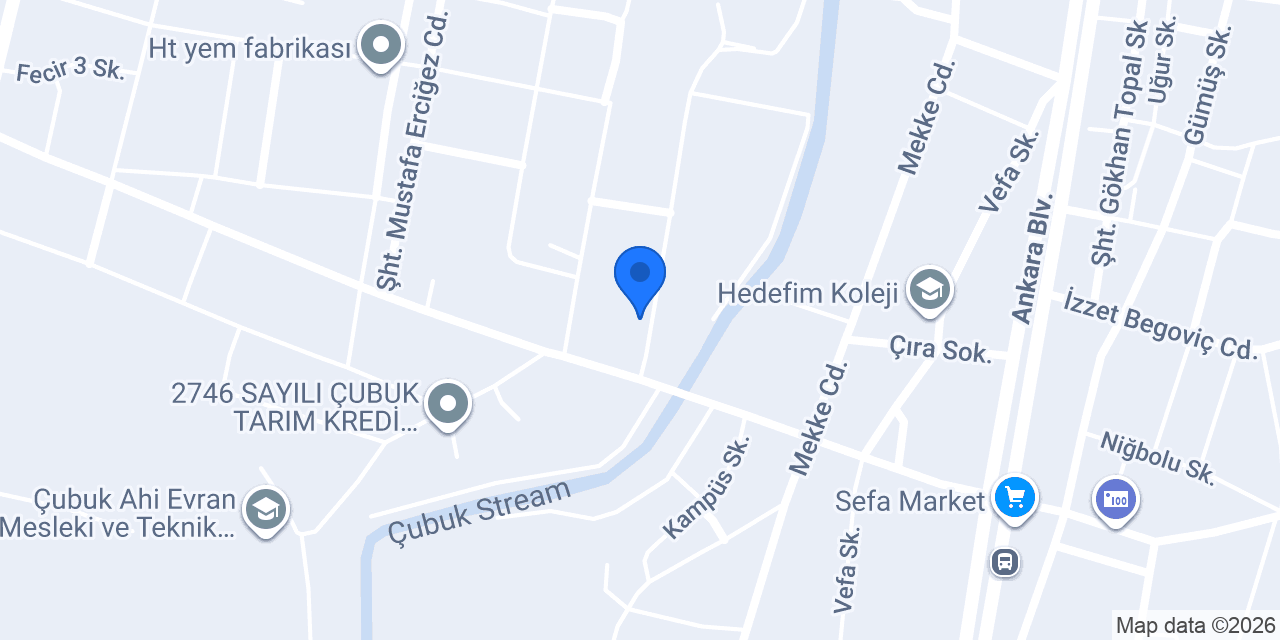 Centürk besi çiftliği konumu