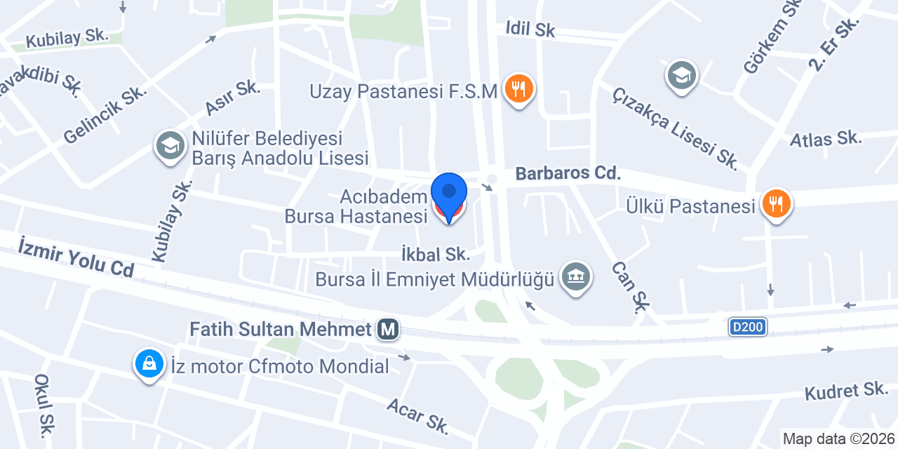 Uzm. Dr. Cansu Yılmaz konumu
