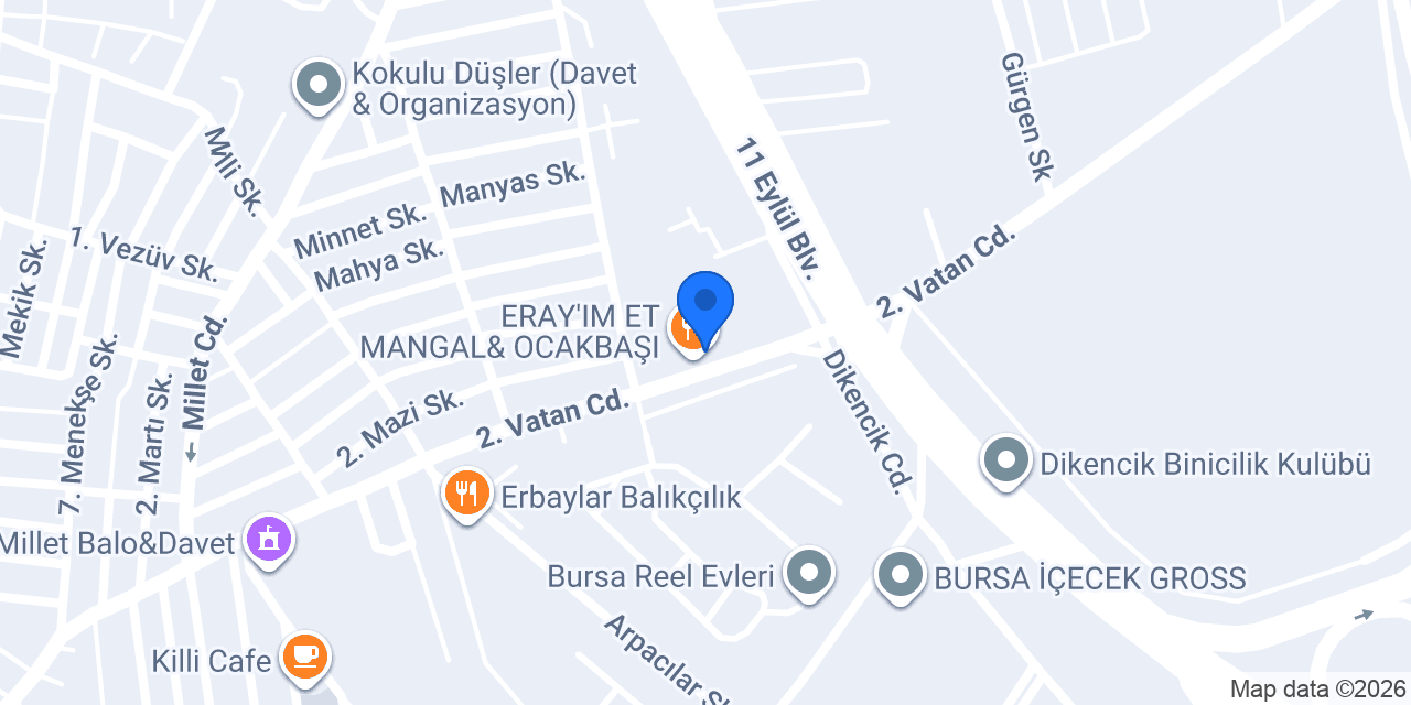 ALYA DAVET ORGANİZASYON konumu