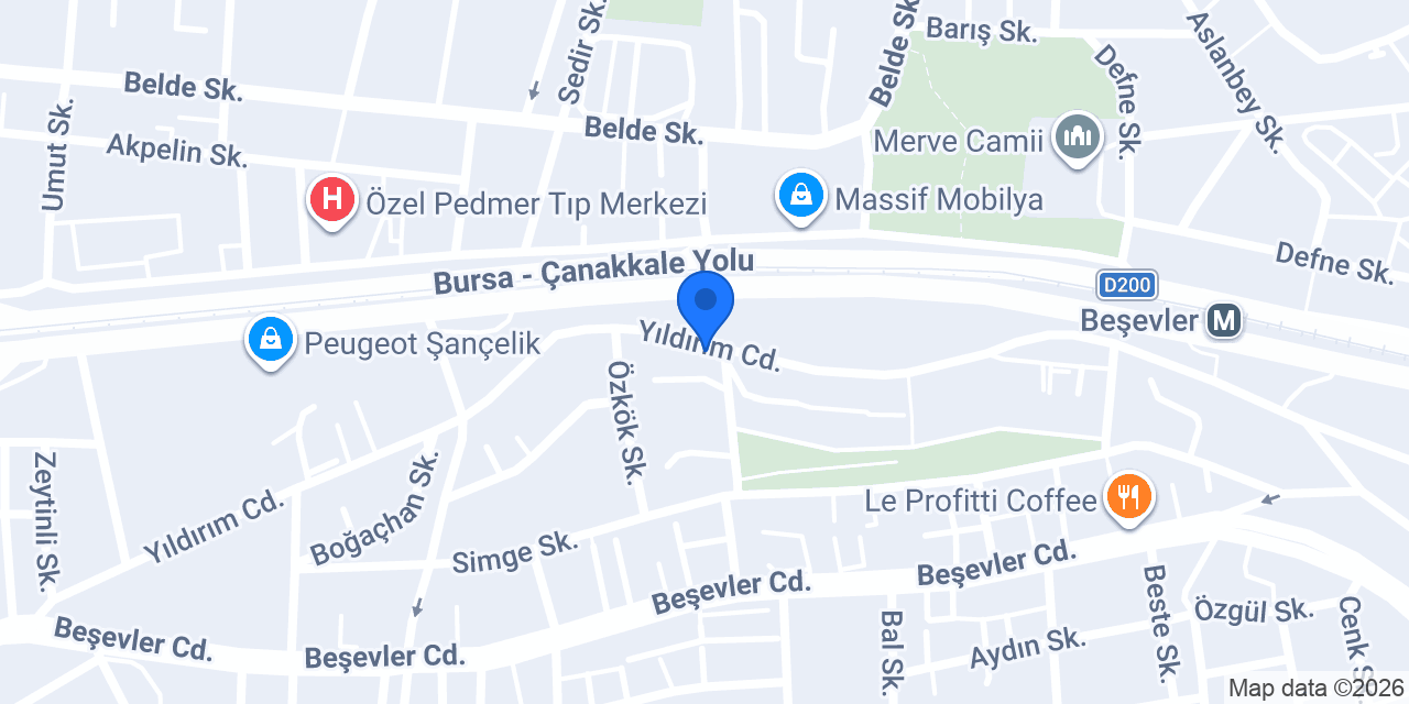 Ataş Tekel Bayi & Market konumu