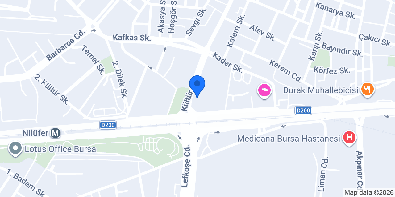 SURPRICE BURSA ŞUBESİ konumu