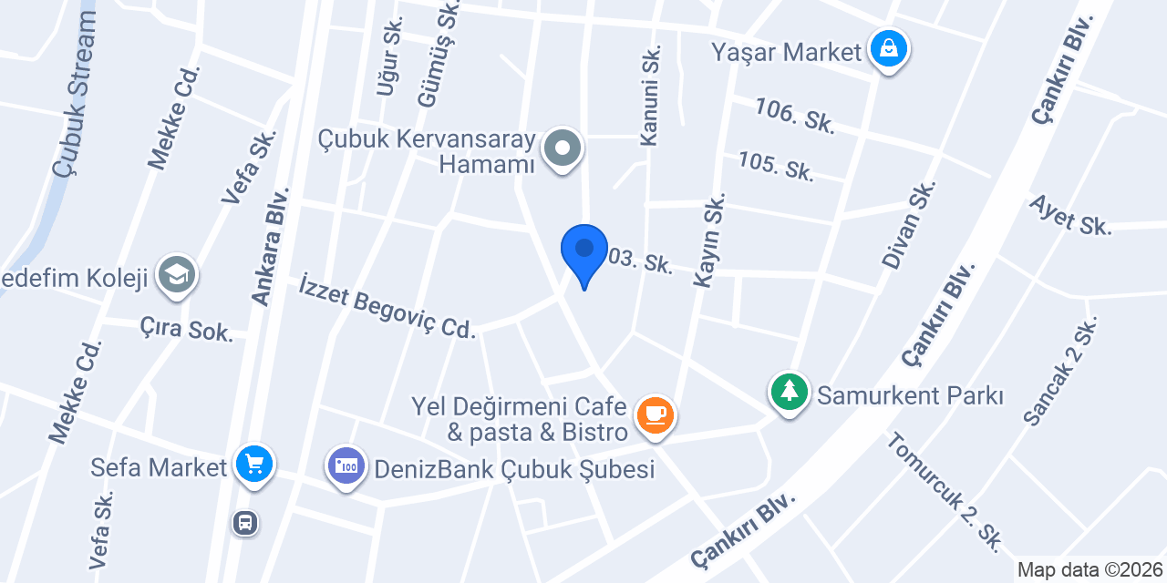 Uğrak Market konumu