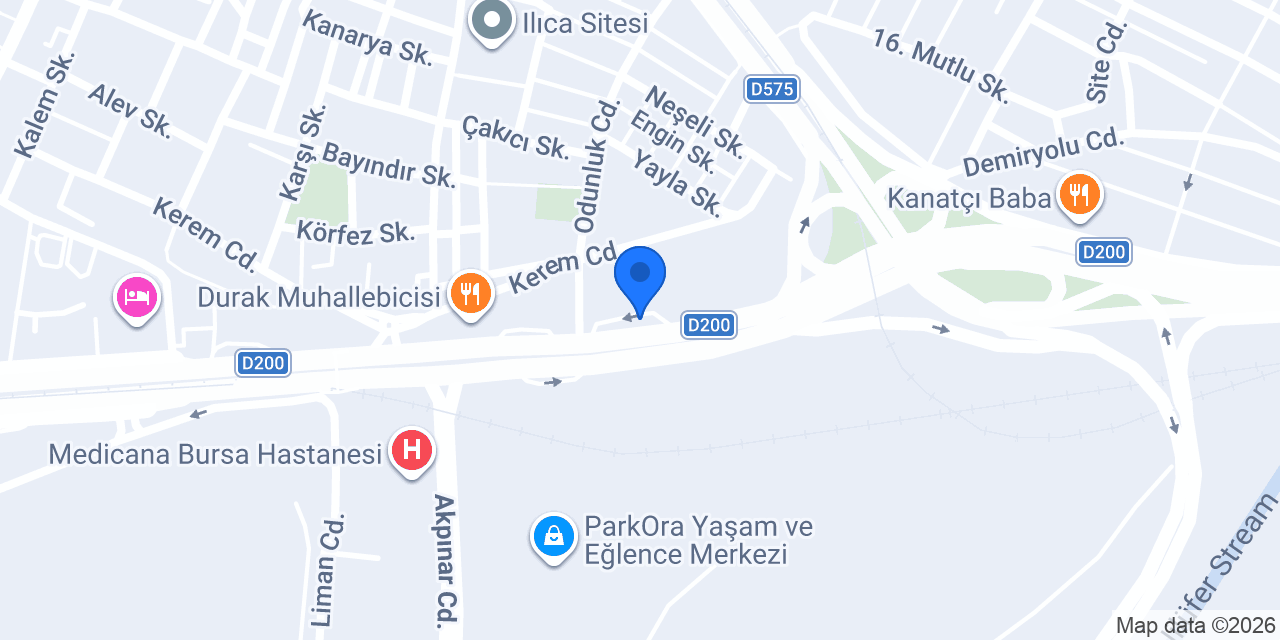 Bursa Enerji A.Ş konumu