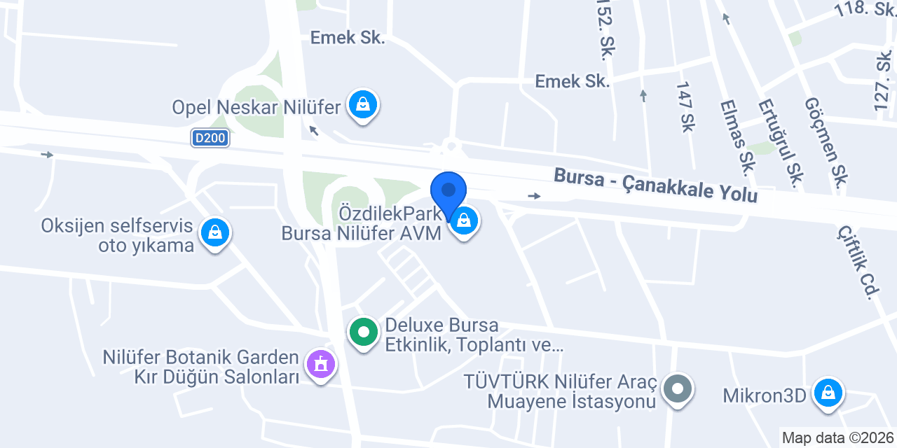 Setur ÖzdilekPark Avm - Fahey Tour konumu