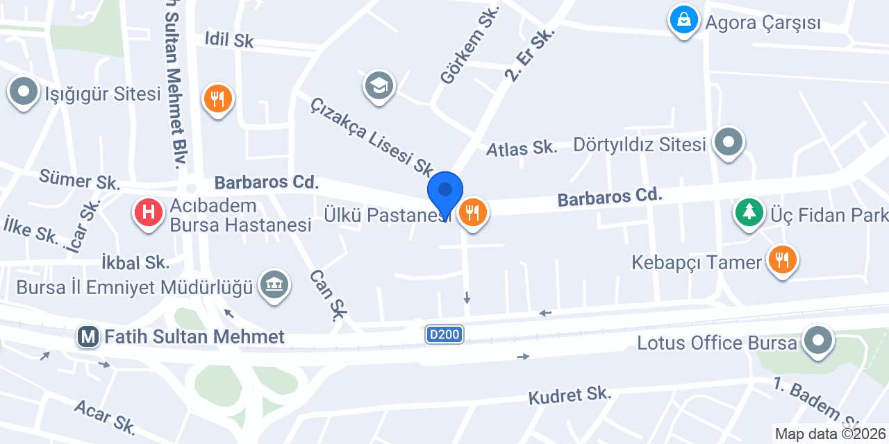 Eczane Derya Gülpınar konumu