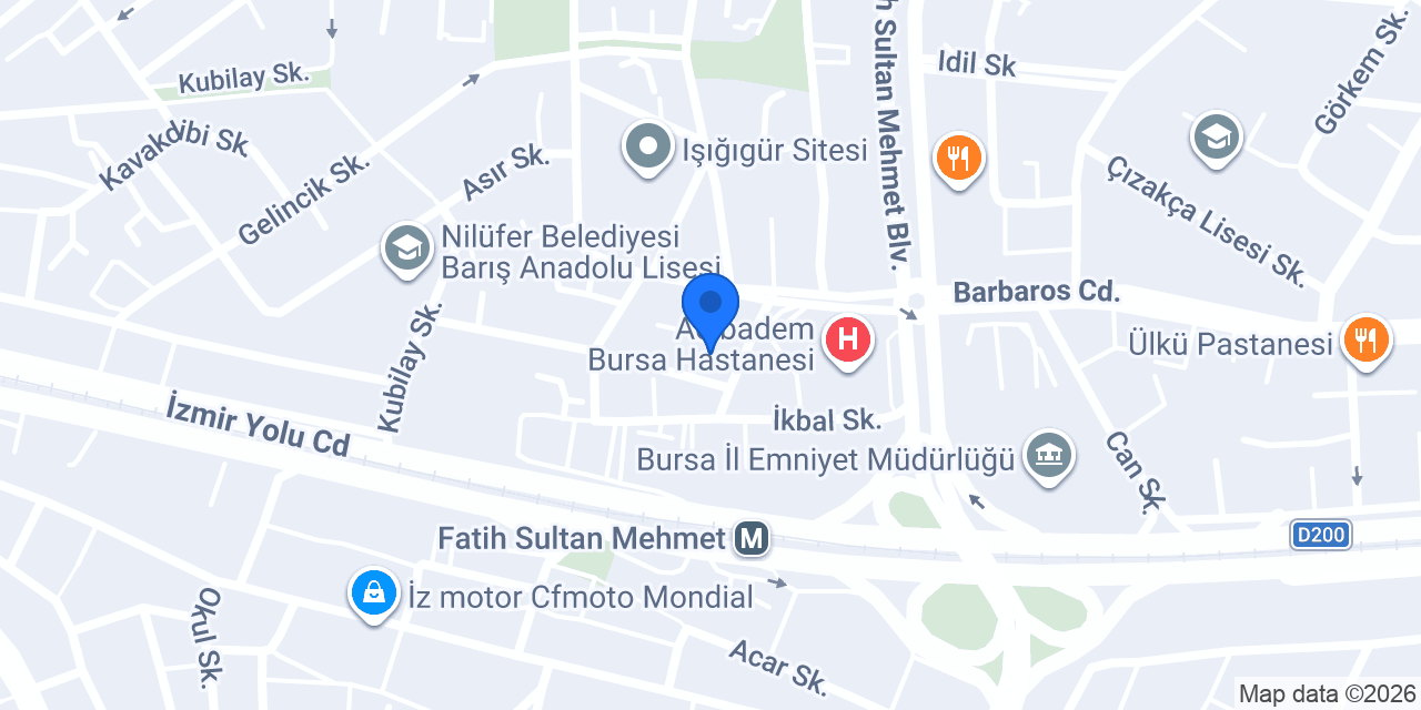Semih hair studio konumu
