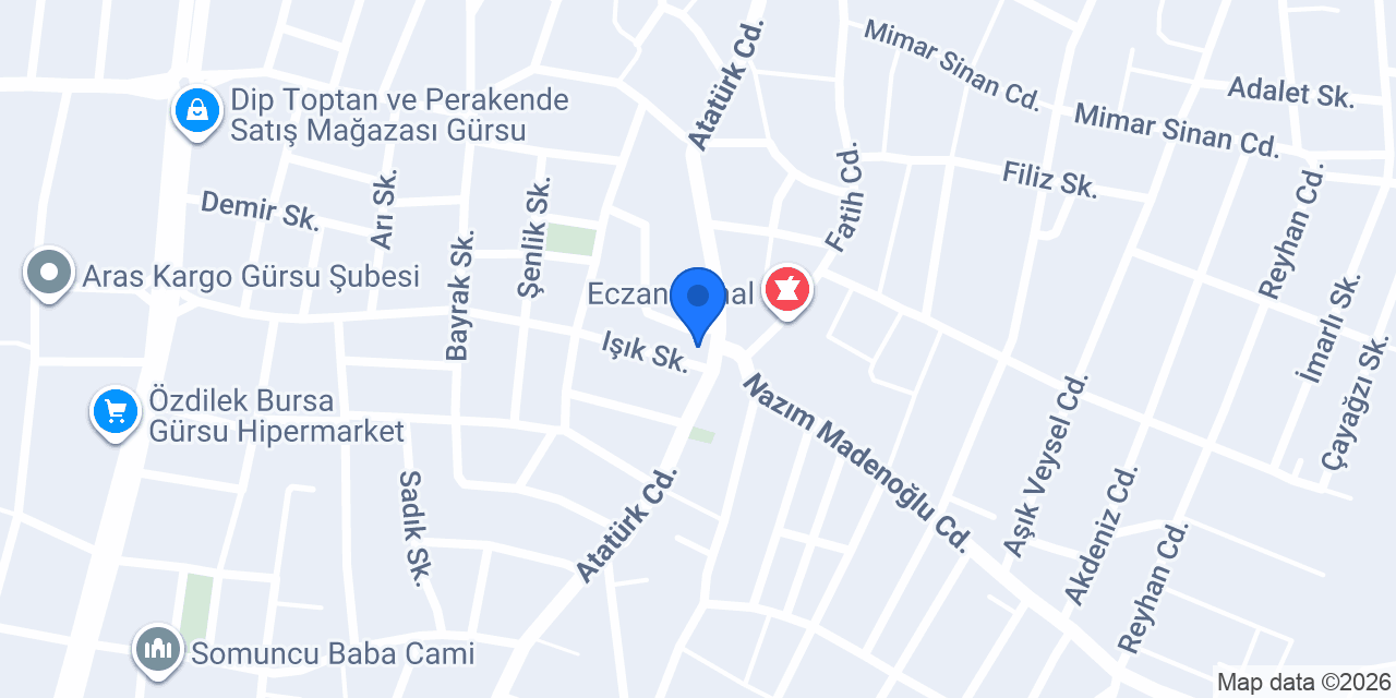 Ezgi Eczanesi konumu