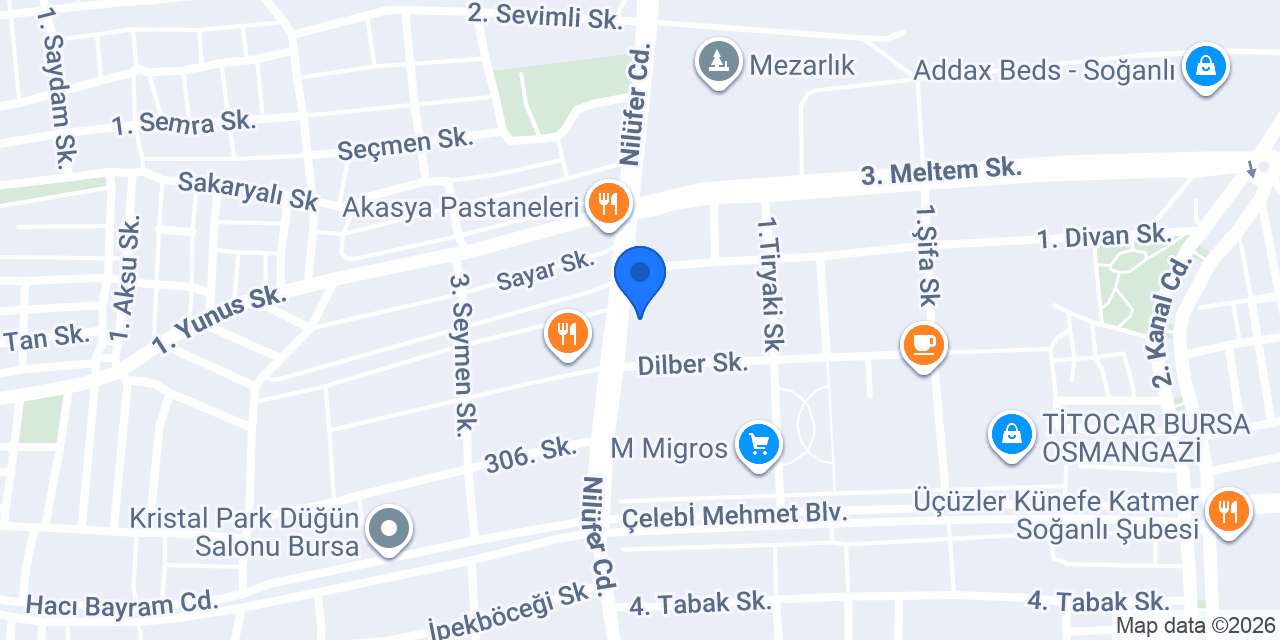 Safa Kuyumculuk konumu