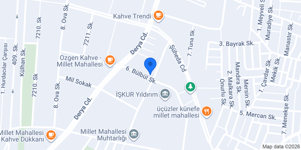Karaca Elektrik Toptan Perakende konumu