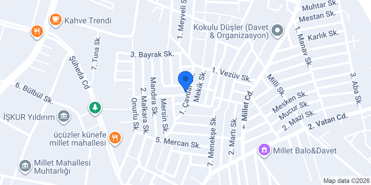 Şık Erkek Kuaförü konumu