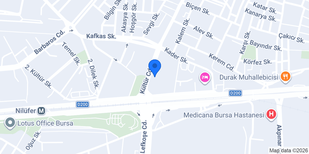 Dryx Kuru Temizleme konumu