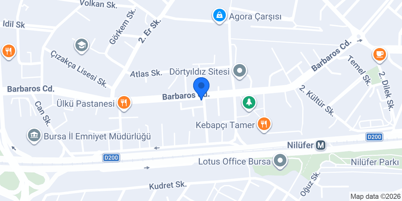 Prova Butik konumu