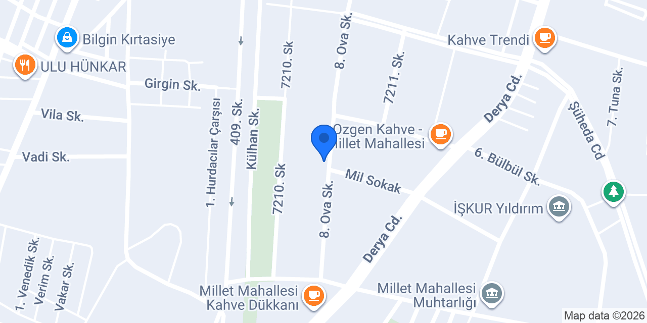 Necla Ağda Salonu konumu