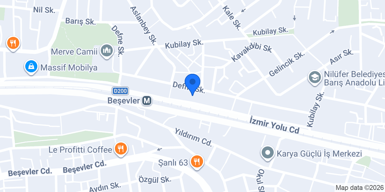 Safa Mobilya konumu