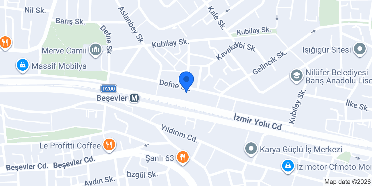 Aydın Oba Mobilya konumu