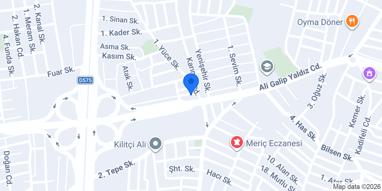 HANDEMİR YAPI konumu