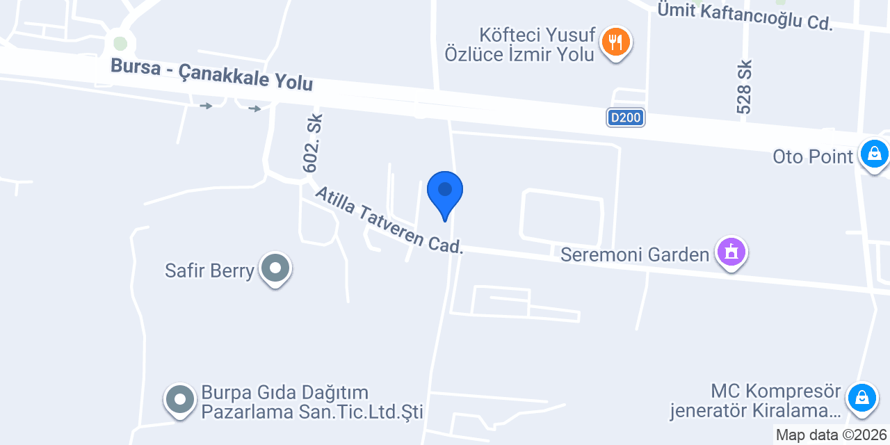 AUTONEW LİFE SERVİCE konumu