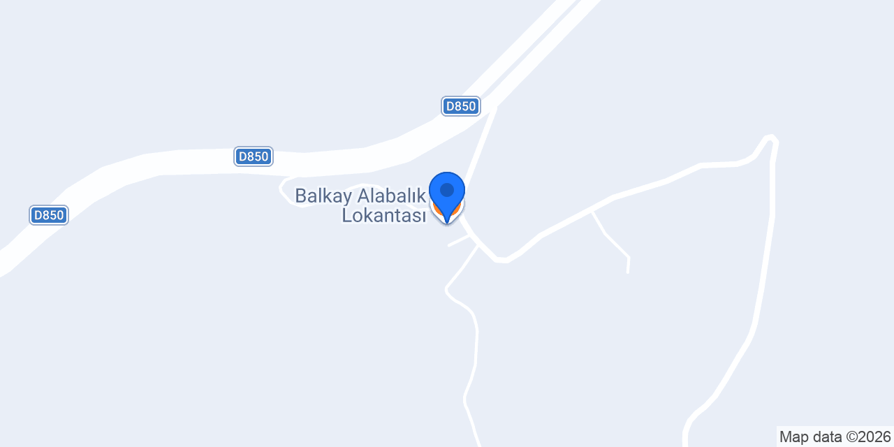 Balkay Alabalık Lokantası konumu
